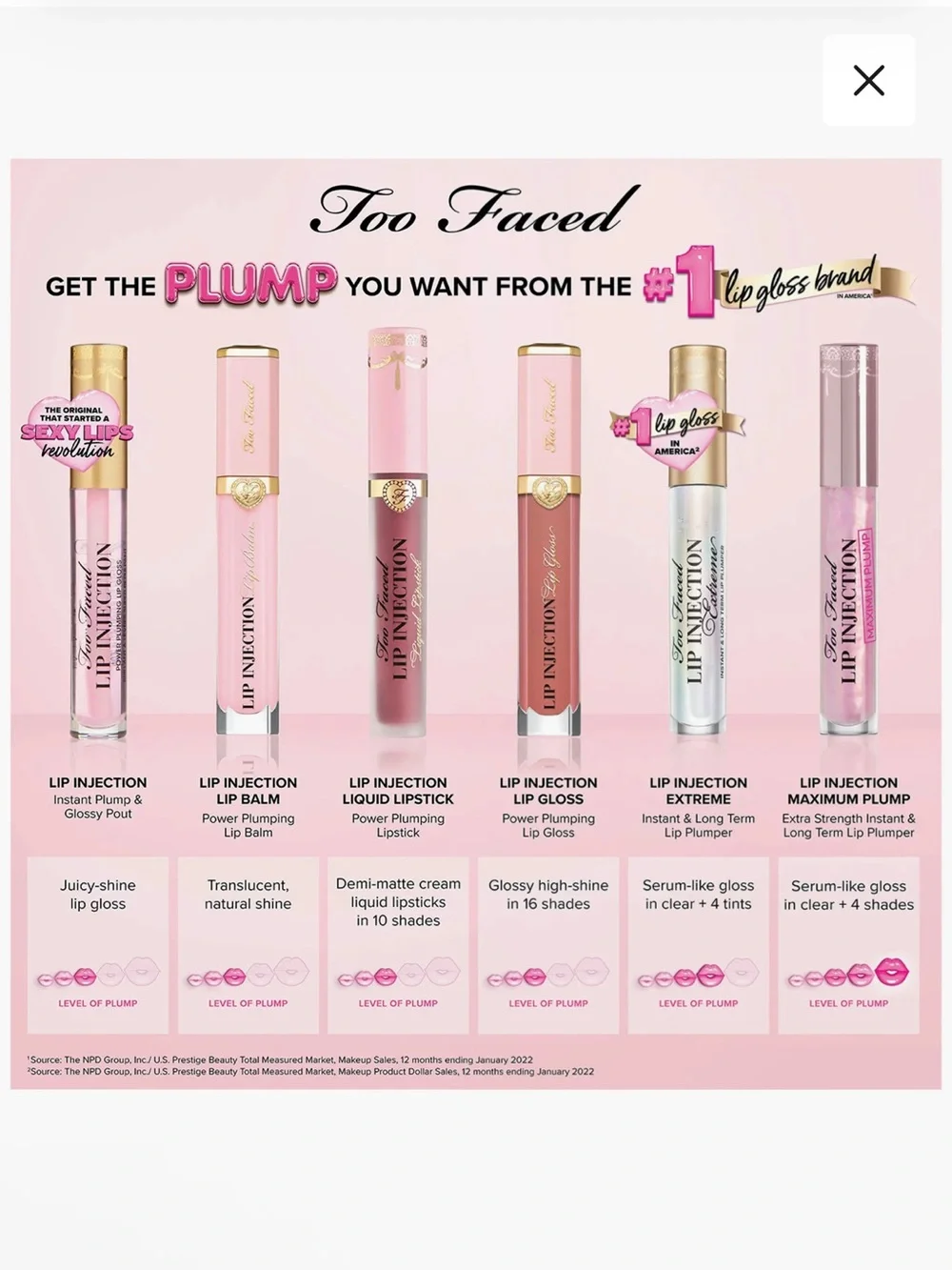 Too Faced Lip Injection Extreme Lip Plumper - Bubblegum Yum